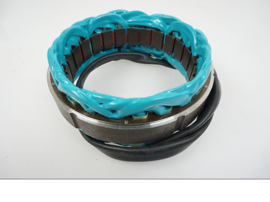 Baksidan på Generator från en Yamaha XJ 750 -1981 motorcykel.