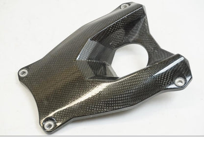 Framsidan på Tändningslåskåpa från en Ducati Streetfighter S -2011 motorcykel.