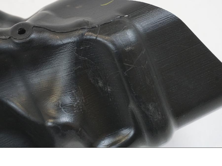 Snett uppifrån på Luftintag från en Yamaha YZF 1000 R1 -2009 motorcykel.