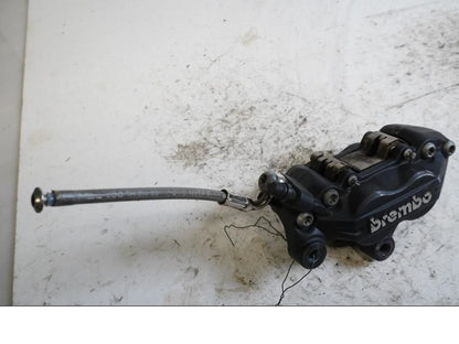 Framsidan på Bromsok från en BMW F 800 ST -2008 motorcykel.