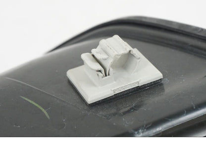 Snett uppifrån på Luftburksnorkel från en Yamaha YZF 1000 R1 -2007 motorcykel.