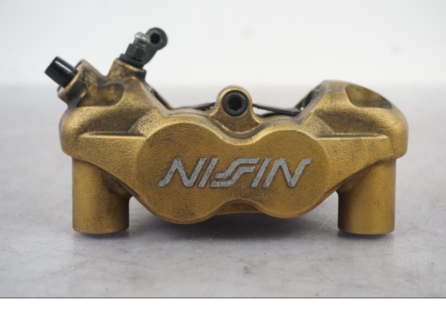 Vänster sida på Bromsok från en Triumph Tiger -2009 motorcykel.