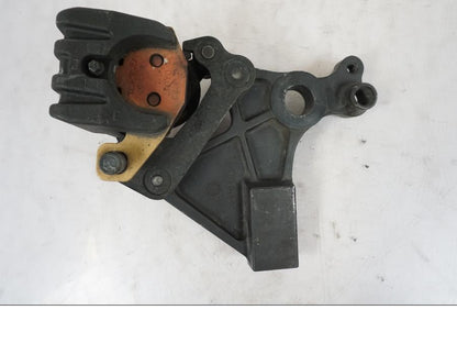 Snett uppifrån på Bromsok från en Kawasaki ER-6N -2012 motorcykel.