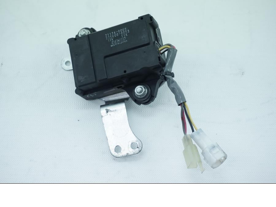 Framsidan på Avgasspjällmotor från en Kawasaki ZX-6R -2007 motorcykel.