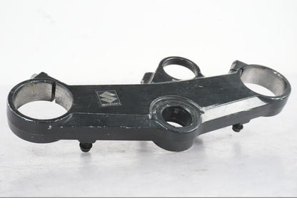 Vänster sida på Gaffelkrona från en Suzuki GSX-R 600 -2001 motorcykel.