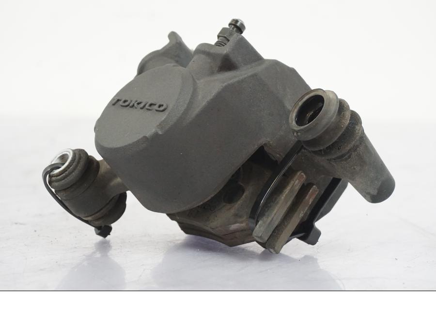 Snett uppifrån på Bromsok från en Suzuki GSX-R 750 -2006 motorcykel.