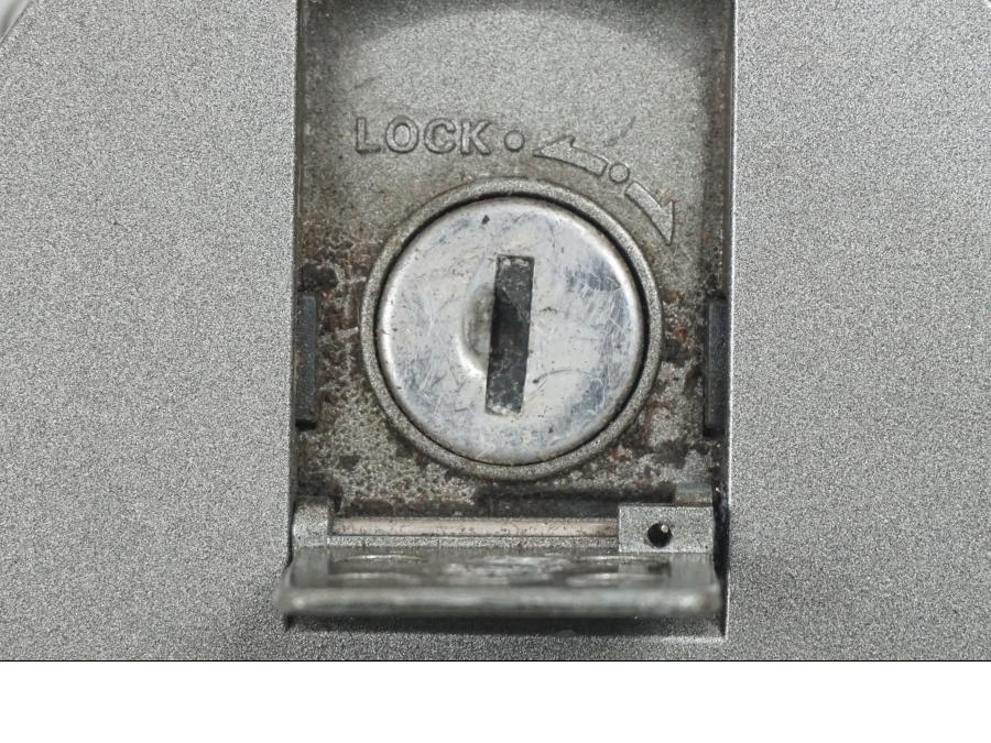 Snett uppifrån på Låssats från en Yamaha XJ 900 -1997 motorcykel.