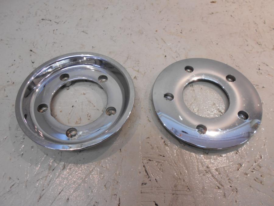 Framsidan på Bromsskivedekor från en Yamaha XV 1100 -1996 motorcykel.