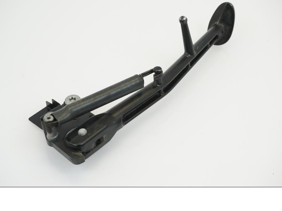 Vänster sida på Sidostöd från en KTM 1290 Super Duke -2020 motorcykel.