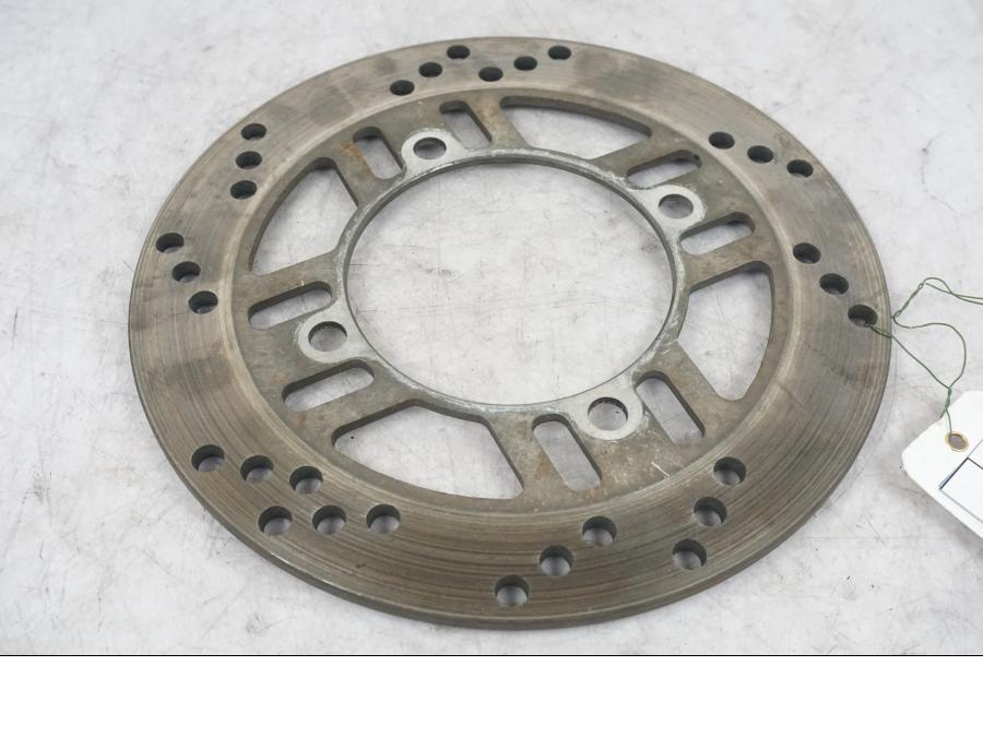 Vänster sida på Bromsskiva från en Kawasaki Zephyr 750 -1991 motorcykel.