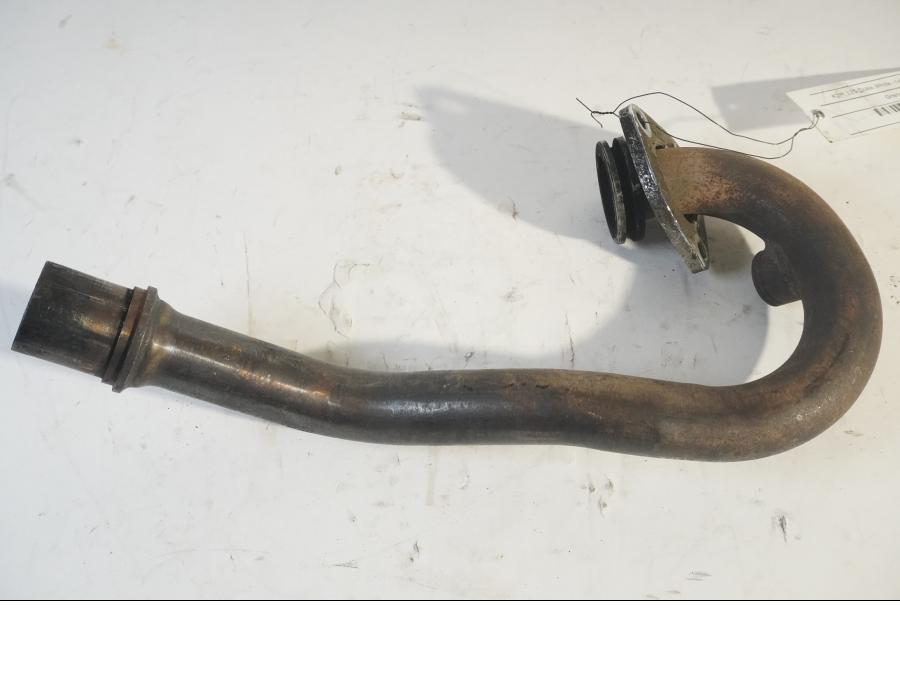 Framsidan på Grenrör från en KTM 125 Duke -2014 motorcykel.