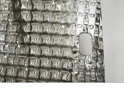 Snett uppifrån på Värmeskydd från en Suzuki GSX-R 1000 -2007 motorcykel.