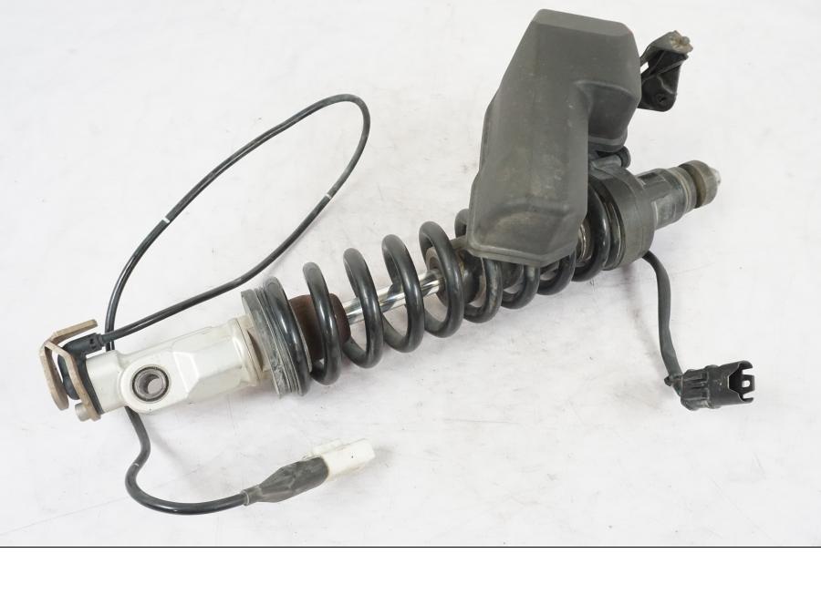 Framsidan på Stötdämpare ESA från en BMW R 1200 GSA -2012 motorcykel.