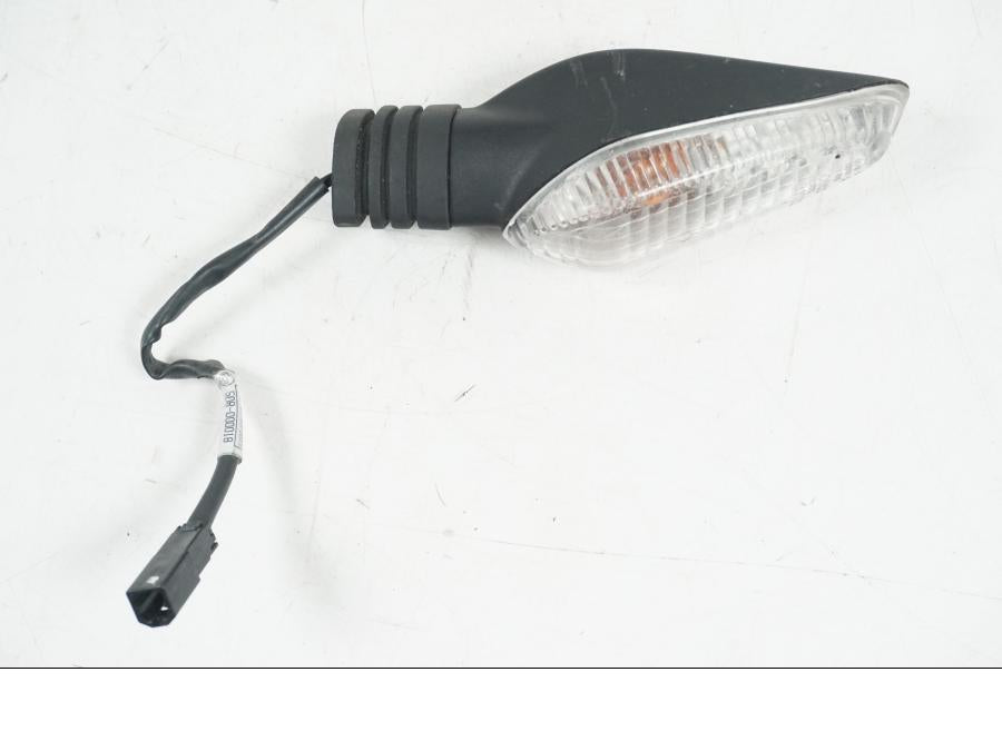 Framsidan på Blinkers från en Ducati Hyperstrada -2013 motorcykel.