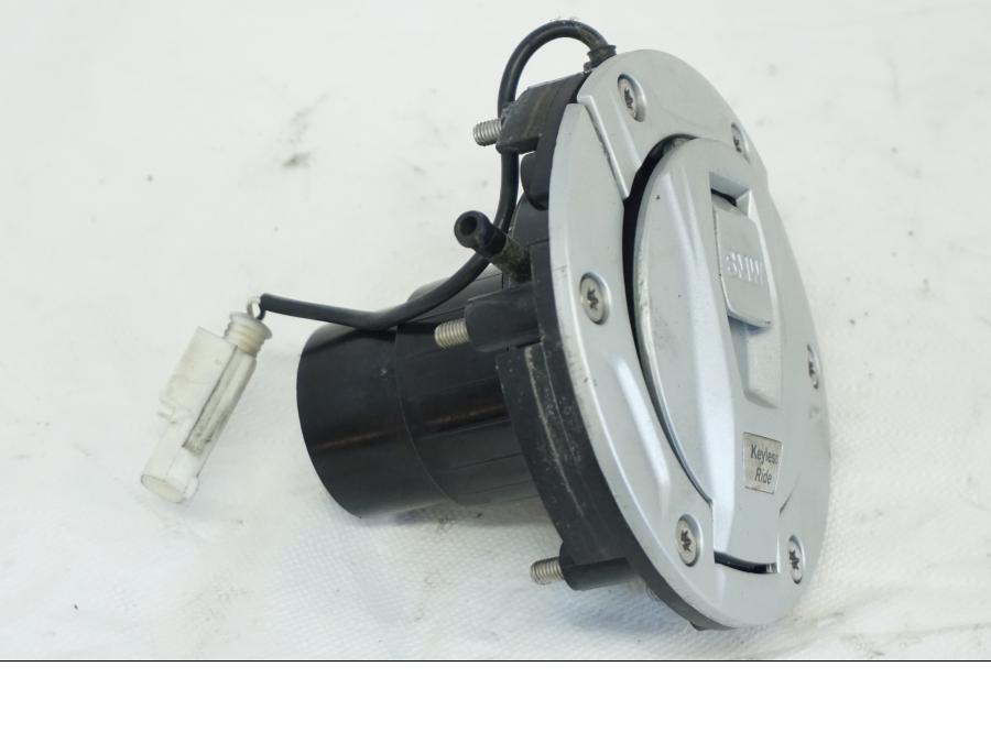 Baksidan på Tanklock från en BMW K 1600 -2015 motorcykel.