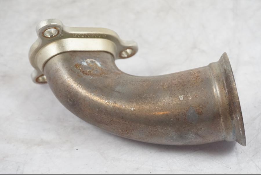 Snett uppifrån på Grenrör från en KTM 1290 Super Duke R -2022 motorcykel.