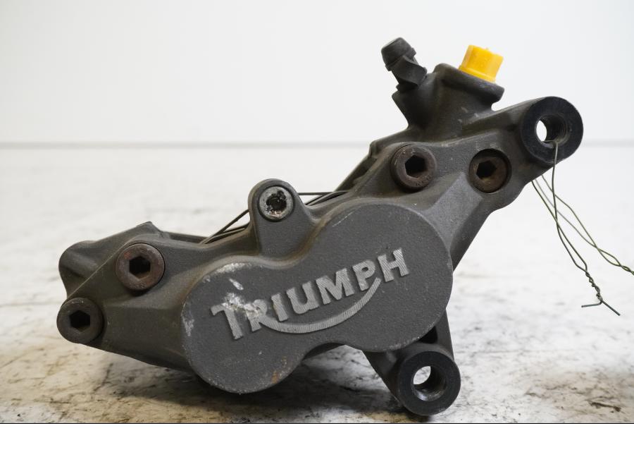 Framsidan på Bromsok från en Triumph TT 600 -2001 motorcykel.