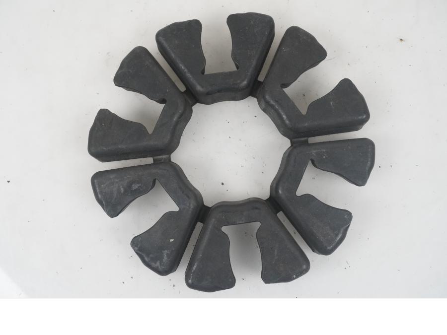 Baksidan på Ryckutjämnare från en Kawasaki Ninja 300 -2014 motorcykel.