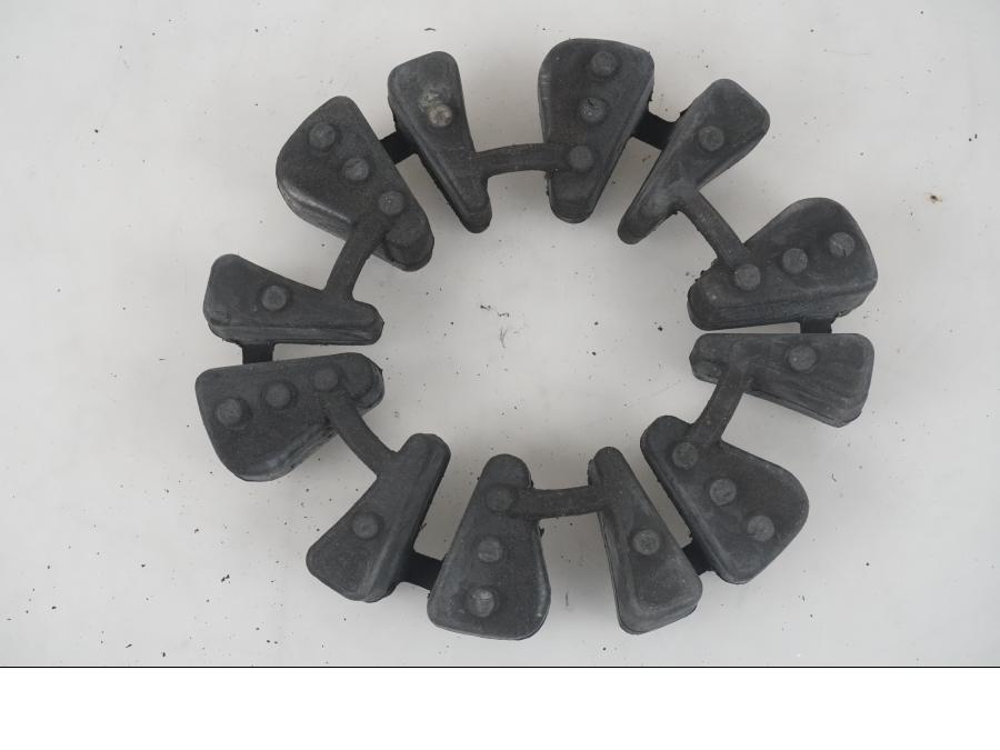 Baksidan på Ryckutjämnare från en Triumph Street Triple R -2011 motorcykel.