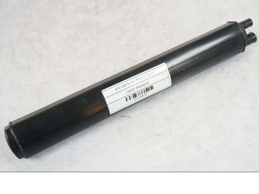 Framsidan på Second Air från en KTM 690 SM R -2009 motorcykel.