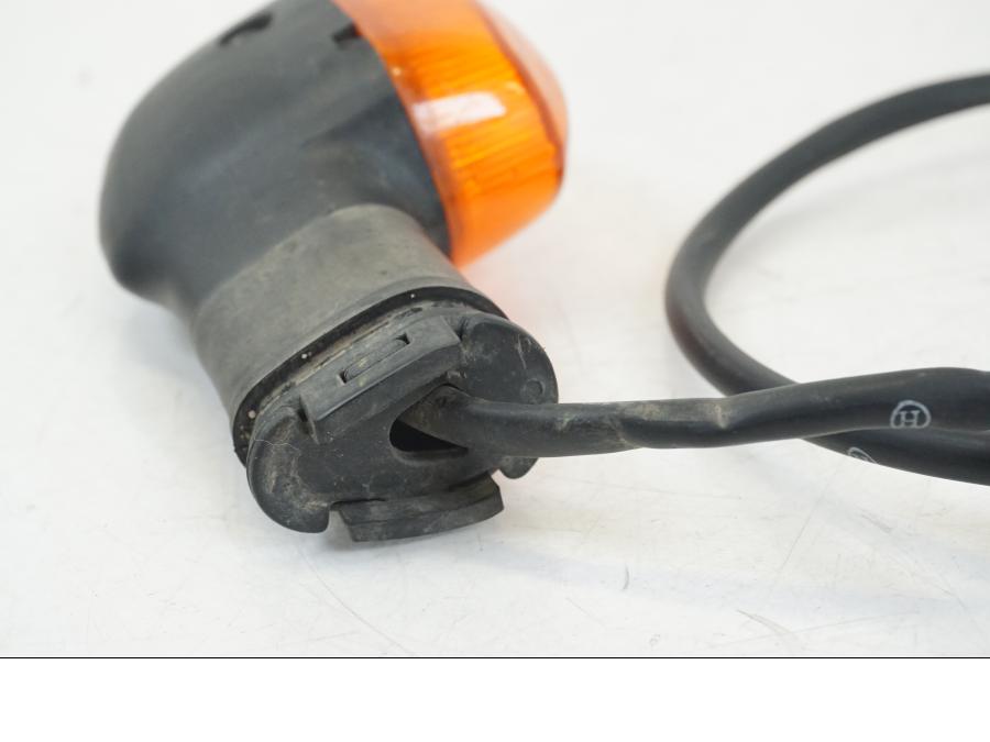 Snett uppifrån på Blinkers från en Yamaha XT 1200 A -2010 motorcykel.