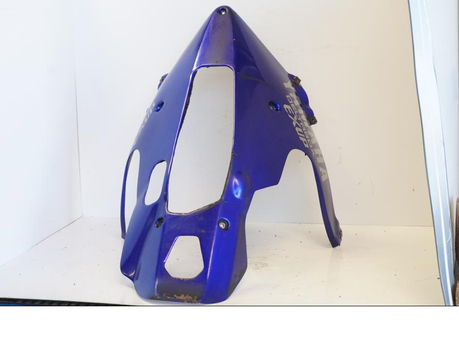 Snett uppifrån på Magkåpa från en Yamaha YZF 1000 R -1997 motorcykel.