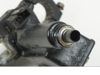 Snett uppifrån på Bromshuvudcylinder från en Yamaha FZR 1000 -1990 motorcykel.