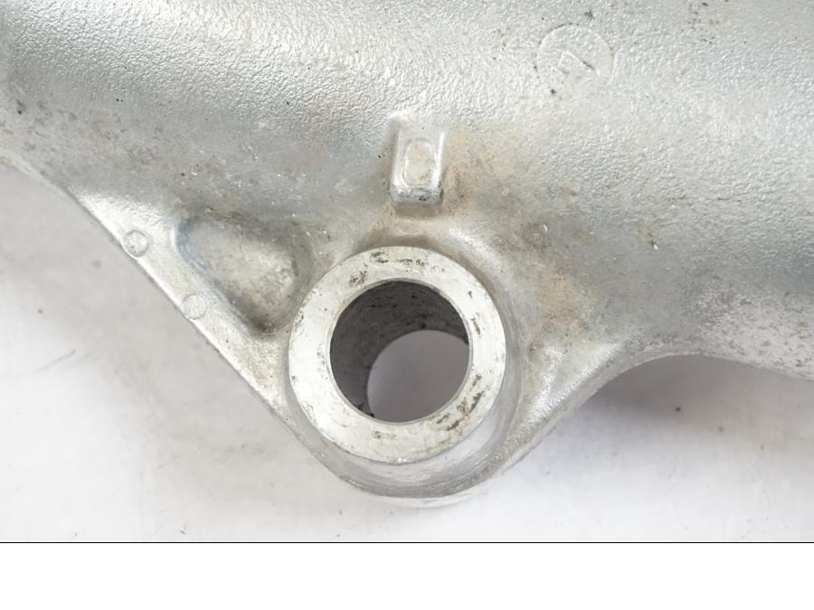 Snett uppifrån på Gaffelben från en Kawasaki KL 650A -1987 motorcykel.