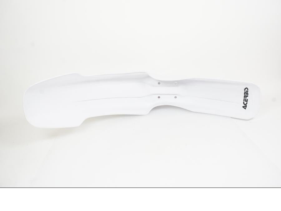 Snett uppifrån på Framskärm från en Yamaha WR 125 -1999 motorcykel.