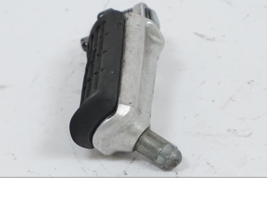 Snett uppifrån på Fotpinne från en Honda CBR 600 -1998 motorcykel.