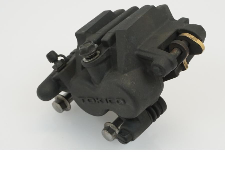 Framsidan på Bromsok från en Kawasaki ER-6N -2009 motorcykel.