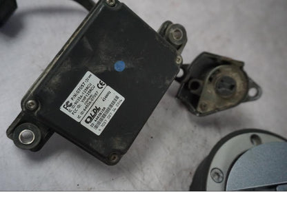 Snett uppifrån på Låssats från en Triumph Tiger Explorer -2016 motorcykel.