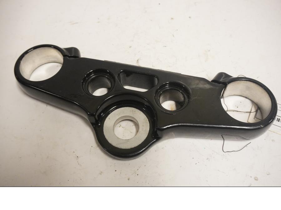 Framsidan på Gaffelkrona från en H-D FXSE -2017 motorcykel.