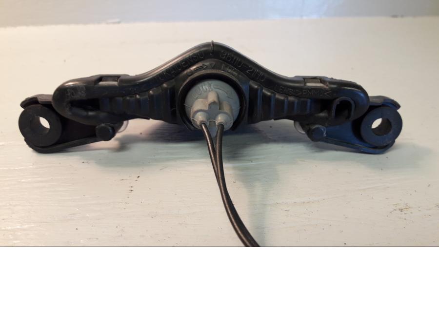 Baksidan på Parkeringsljus från en Suzuki GSX-R 1000 -2008 motorcykel.