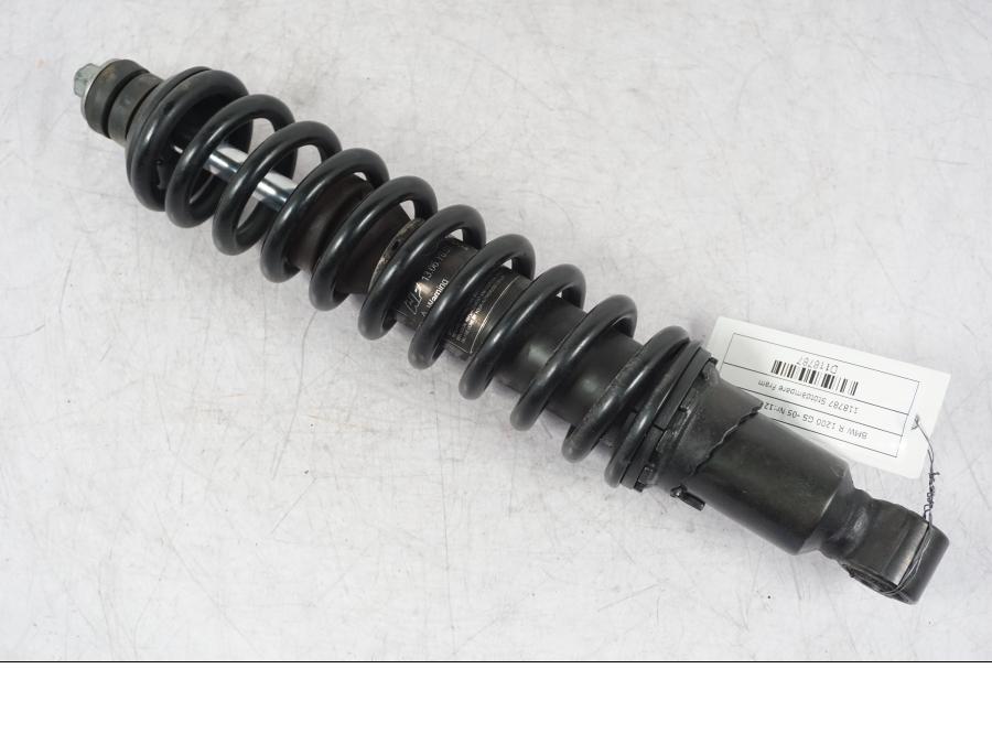 Framsidan på Stötdämpare från en BMW R 1200 GS -2005 motorcykel.