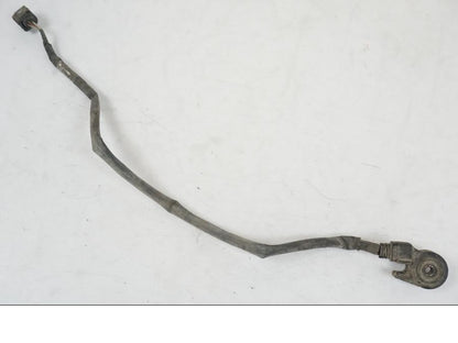 Snett nerifrån på Sidostödsbrytare från en BMW F 800 GS -2008 motorcykel.