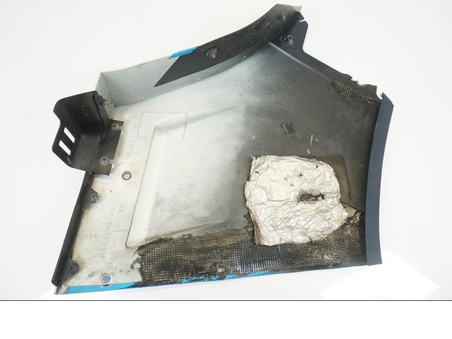 Snett uppifrån på Sidkåpa från en Suzuki GSX-R 1100 -1986 motorcykel.