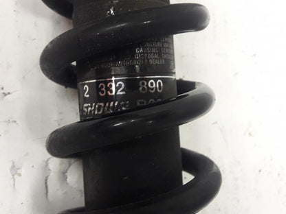 Baksidan på Stötdämpare från en BMW K 1200 LT -2006 motorcykel.