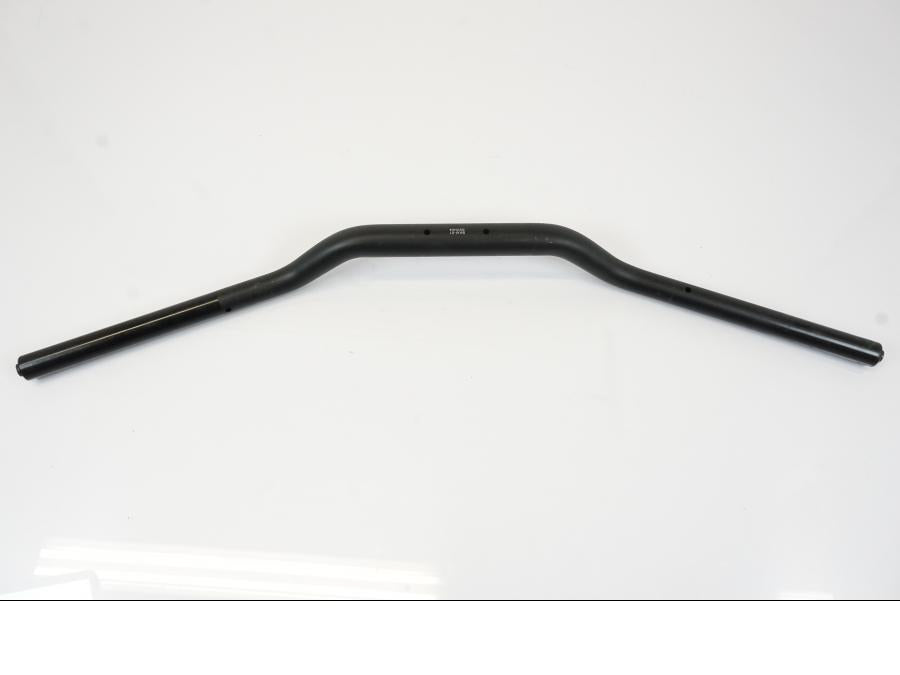 Snett uppifrån på Styre från en Universal Universal -2000 motorcykel.