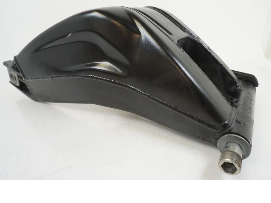 Snett uppifrån på Sving från en BMW S 1000 R -2019 motorcykel.