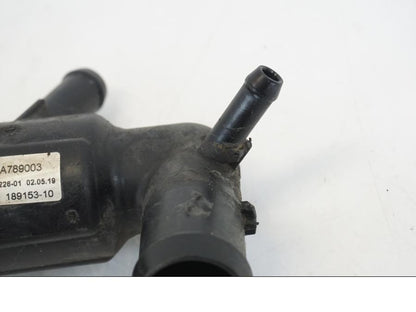 Snett uppifrån på Temperatursensor från en BMW R 1250 GS -2019 motorcykel.