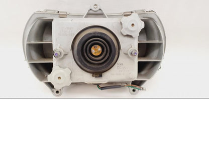 Baksidan på Strålkastare från en Honda CBR 600 -1987 motorcykel.