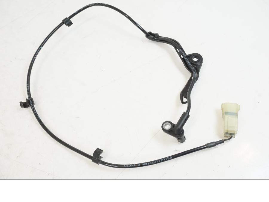 Framsidan på ABS givare från en Triumph Speed Triple -2021 motorcykel.