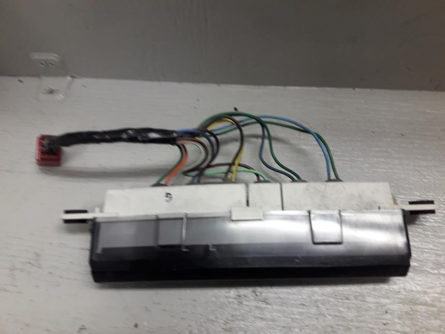 Baksidan på Kontrollampor från en Honda CBR 1000 F -1999 motorcykel.