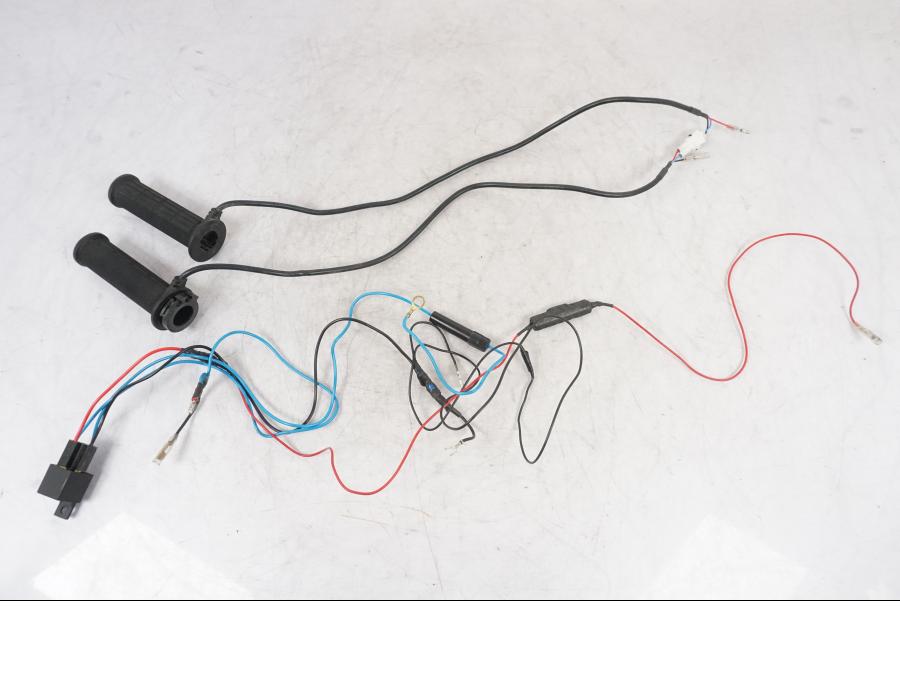 Framsidan på Värmehandtag från en Yamaha MT-09 -2016 motorcykel.