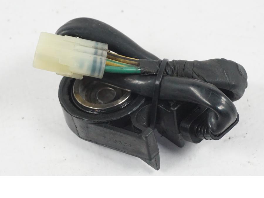 Baksidan på Sidostödsbrytare från en MV Agusta Dragster -2014 motorcykel.