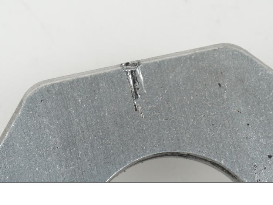 Snett uppifrån på Styrplatta från en Suzuki GSX-R 750 -2009 motorcykel.