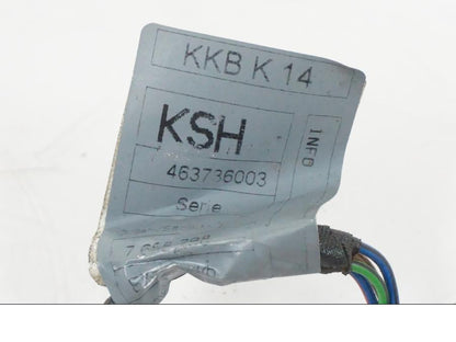 Snett uppifrån på Kablage från en BMW F 650 CS -2002 motorcykel.