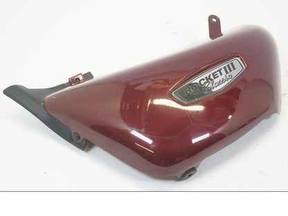 Framsidan på Sidopanel från en Triumph Rocket III -2007 motorcykel.