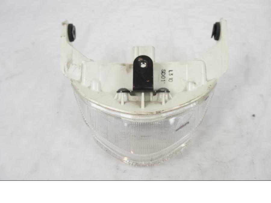 Snett uppifrån på Baklampa från en Suzuki GSX-R 1000 -2005 motorcykel.